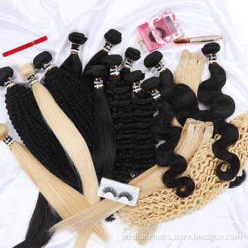 12A Best Virgin Brazilian Black Body Wave Bundles 100% Raw Human hair Extension Bundle For Women